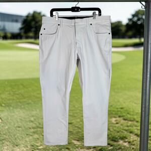 Nike Men's 36x30 Ivory Tour Repel 5-Pocket Slim Fit Golf Pants Style FD5615